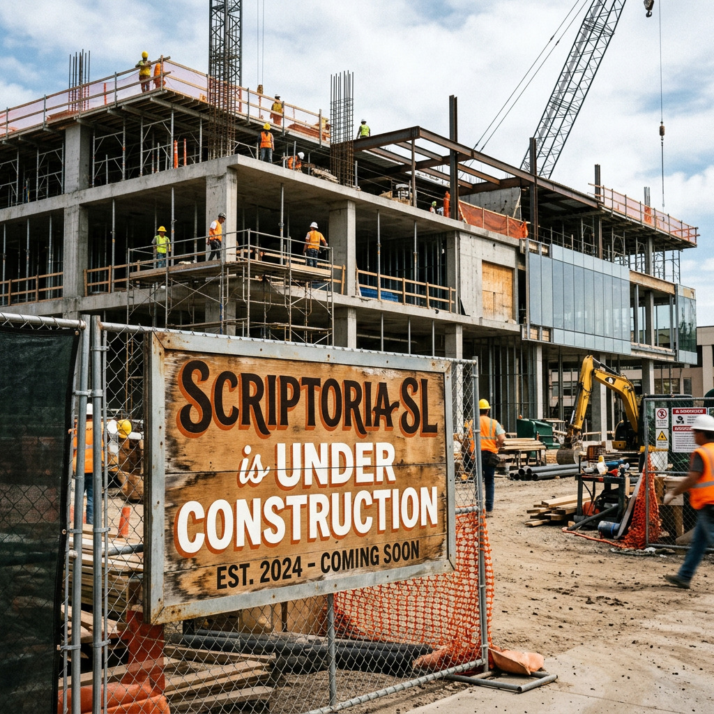ScriptoriaSL Under Construction